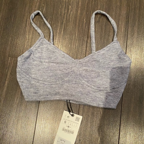 Zara Cropped Tank - Picture 1 of 2